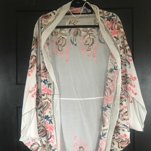 Chelsea & Violet Embroidered Kimono